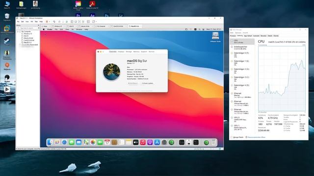 MacOS Big Sur in VMWare Workstation 16 Pro смотреть онлайн