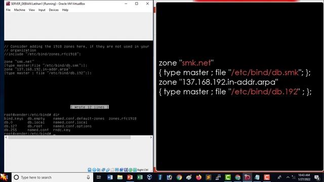 Tutorial Dasar Debian Instal DNS Server смотреть онлайн