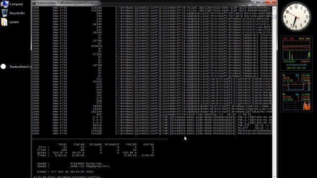 Shadow RoboCopy Locked / In-use File Duplication смотреть онлайн