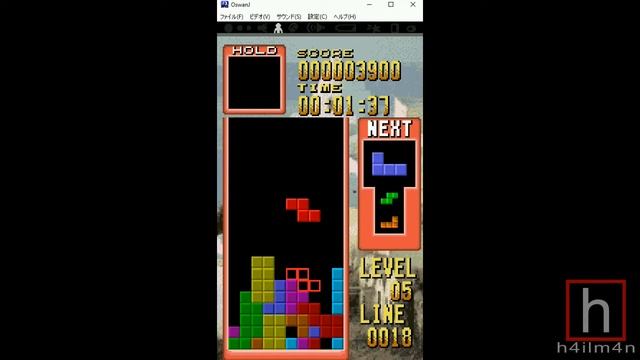 Tetris l WonderSwan Color l Emulator смотреть онлайн