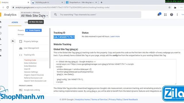 [SHOPNHANH.VN] - 13 Hướng Dẫn Cài Đặt Google Analytics смотреть онлайн
