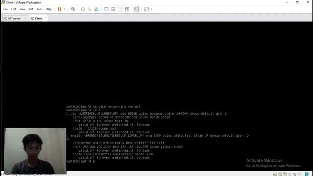 Konfigurasi NAT Server | Debian 9 смотреть онлайн