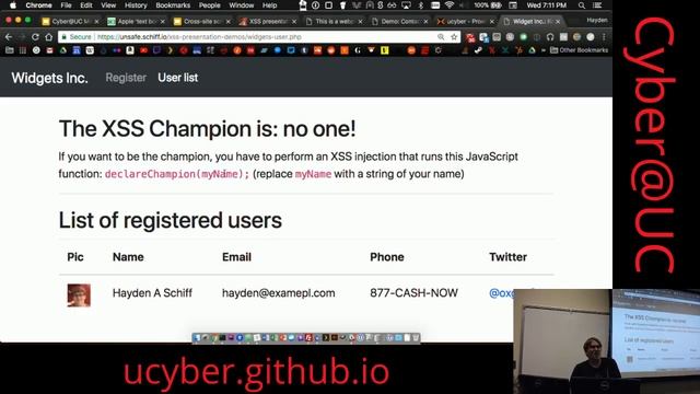 Meeting 43: Cross-Site scripting (XSS) смотреть онлайн