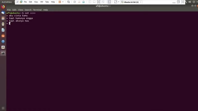 HTT l Operasi Input Output - Pembelajaran Linux 2# смотреть онлайн