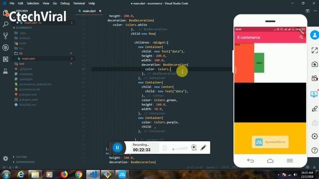 Flutter Course Android or iOS in Hindi beginner advanced part-1 смотреть онлайн