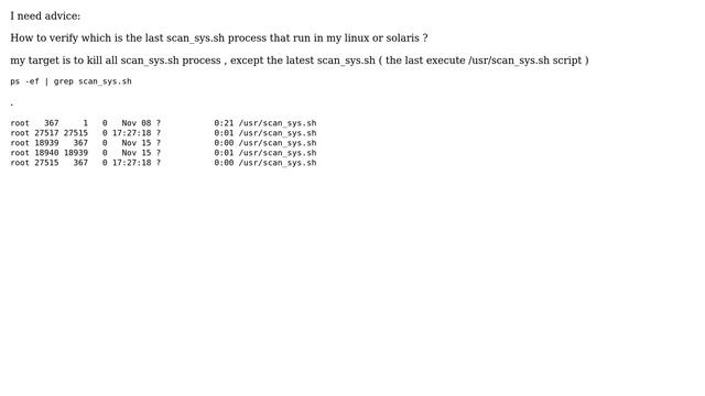 Unix & Linux: Linux + Solaris how to verify the last execute process from list of process смотреть онлайн