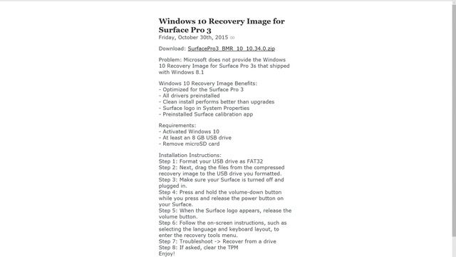 Optimize Surface Pro 3 for Windows 10 смотреть онлайн