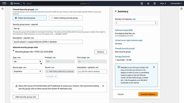 How to create ec2 machine and connect and how to install Nginx and httpd part-1 смотреть онлайн