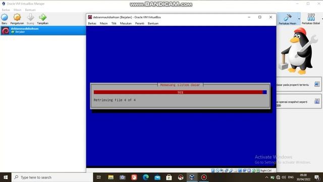 Tutorial install Linux Debian 32 bit di Virtual Box смотреть онлайн
