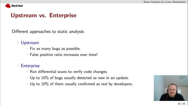 Static Analysis of a Linux Distribution (March 2021) смотреть онлайн