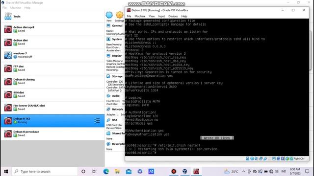 Tutorial Konfigurasi Remote Server (SSH) Debian 8 смотреть онлайн