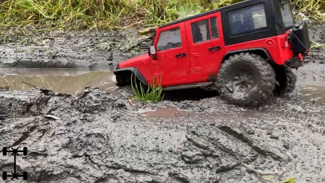 Jeep Wrangler на порталах - Экспедиция по ЛЭП TRX-4 (Часть 1) смотреть онлайн