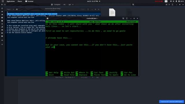 Important things to do after installing kali linux as dual boot смотреть онлайн
