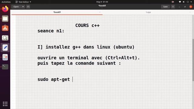 Cours c++ : install g++ in linux (Ubuntu) смотреть онлайн