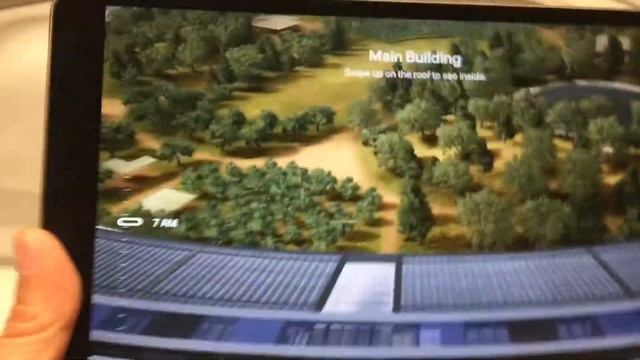 Visiting Apple Park in Augmented Reality смотреть онлайн