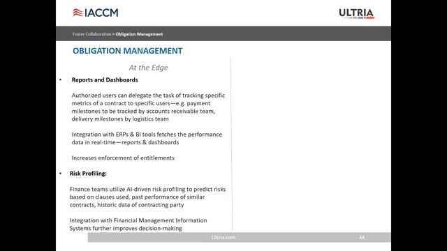 IACCM Webinar - Taking Contract Management Beyond the Edge of the Enterprise смотреть онлайн