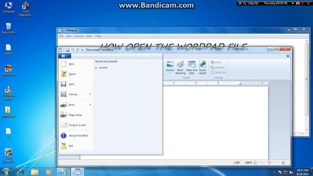 HOW OPEN THE WORDPAD FILE смотреть онлайн