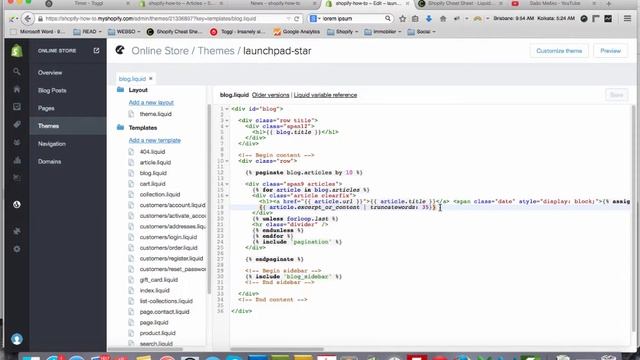 Shopify how to display the last 5 articles on blog page with images only смотреть онлайн