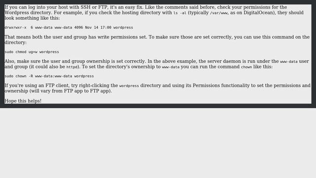 Wordpress: wp theme.. Could not create directory (2 Solutions!!) смотреть онлайн