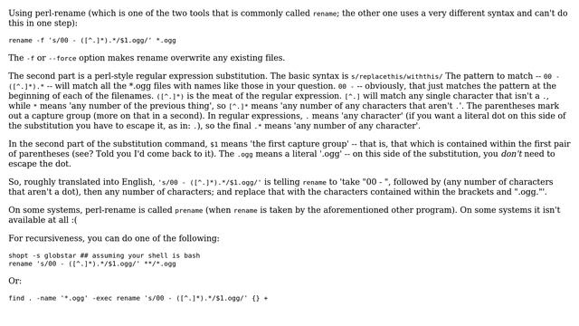 Unix & Linux: Rename Files In Batch (5 Solutions!!)