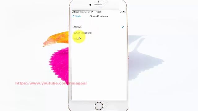 How to set show notification previews as when unlocked on iPhone 7 смотреть онлайн
