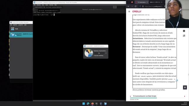 Lab 3.4-B | EXPERIMENT 10-12 | Introducción a las secuencias de comandos de Bash Shell смотреть онлайн