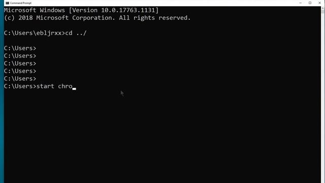 How to Open Google Chrome Using Command Prompt on Windows 10 | FunTalk360 смотреть онлайн