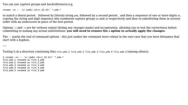 Ubuntu: Use Of The Rename Command (3 Solutions!!)