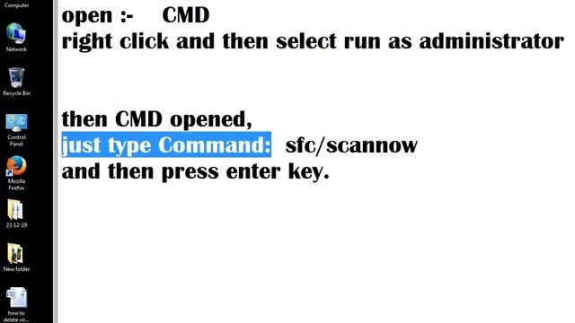 Remove Virus by using CMD prompt without Antivirus [2020] смотреть онлайн