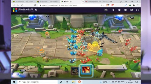 Playing Games On BlueStacks X | Try With Mobile Internet | Bluestacks X | First Look BlueStacks X смотреть онлайн