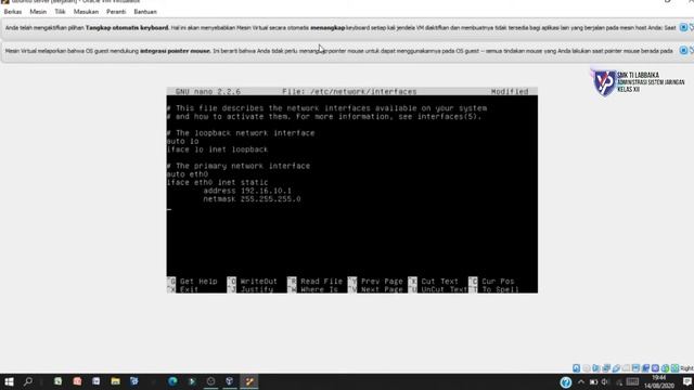 Tutorial menghubungkan komputer virtual (Ubuntu server) dengan komputer host(windows) смотреть онлайн