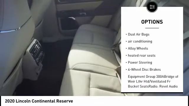 2020 Lincoln Continental Houston TX 0D028