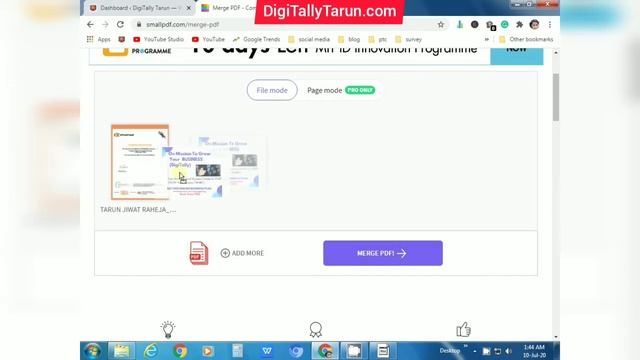 Merge PDF Online | How to Merge pdf files into one Free | смотреть онлайн