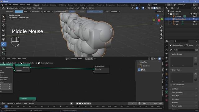 Bubble Text Animation Without any Cloth Simulations - Blender Tutorial смотреть онлайн