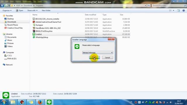 Cara Download dan Install LINE di PC - 2017 смотреть онлайн
