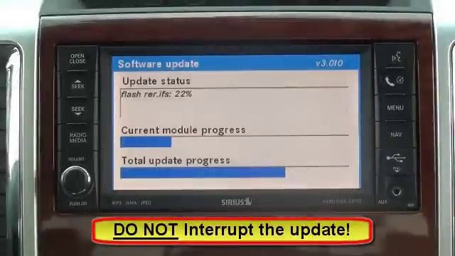 How to update Dodge uConnect myGIG system смотреть онлайн