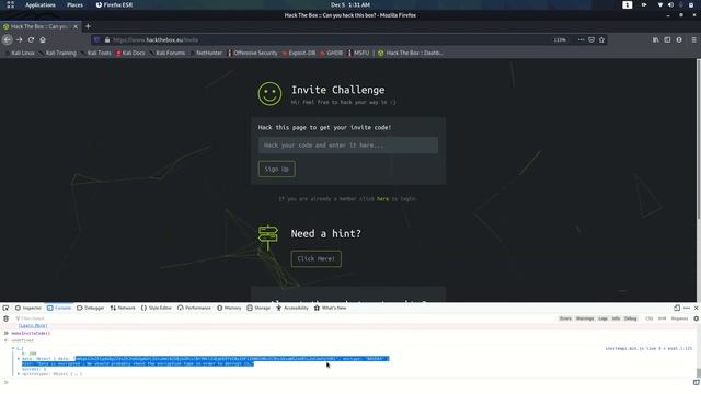 How to get the invite code of HACKTHEBOX in kali linux | #Infosys_Force смотреть онлайн