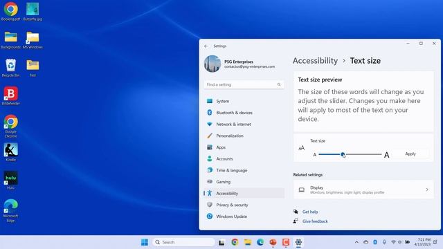 How to Change Font Size in Windows 11 смотреть онлайн