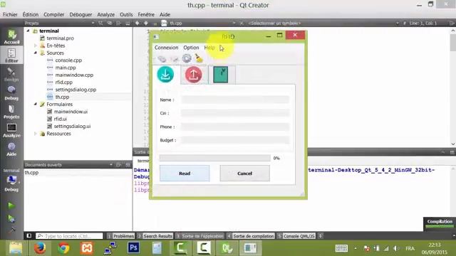 RFID system using RC522 + stm32 + hc05(Bluetooth) + Qt( c++) смотреть онлайн