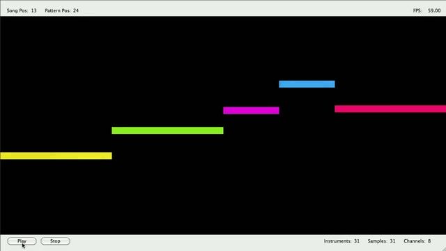 tracker mod visualization test смотреть онлайн