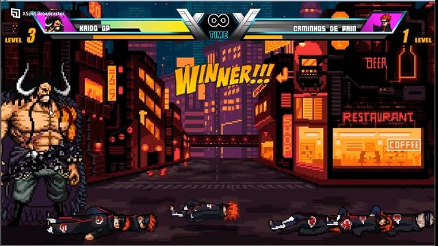Kaido vs Pain AI Battle Jump Force Mugen V12 смотреть онлайн