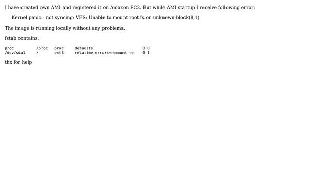DevOps & SysAdmins: Creating own Amazon Machine Image - Kernel panic смотреть онлайн