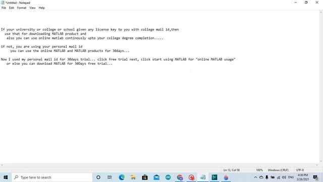 MATLAB account creation for free | 30days free trial смотреть онлайн