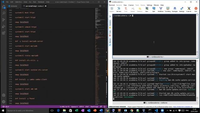 Diplomado de Linux - GCSA - Aprendiendo Practicando SYSTEMCTL - 23-01-2021 смотреть онлайн