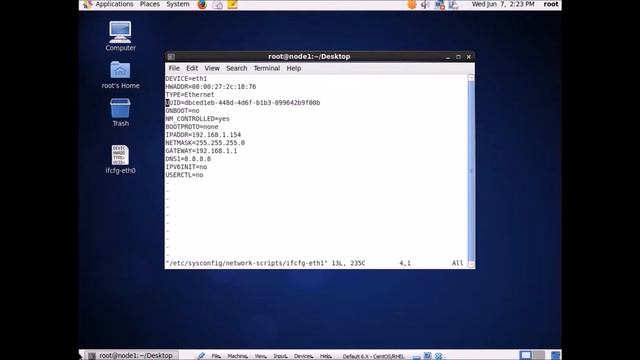 Set Static IP in Centos/RHEL 6 Using SETUP Command/Utility | kapendra.com смотреть онлайн