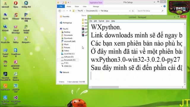 Installation WxPython || Cài đặt gói giao diện WxPython смотреть онлайн