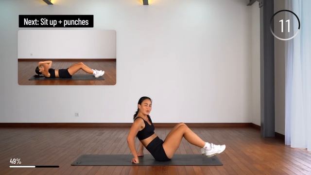 30 MIN CARDIO HIIT WORKOUT - BOXING INSPIRED - Full Body, No Equipment смотреть онлайн