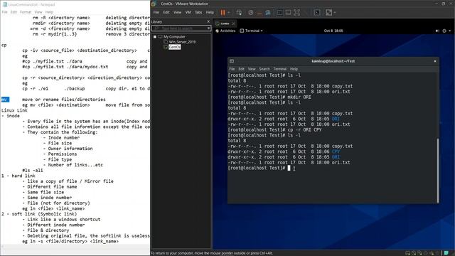 Learn Basic Linux Commands (rm, cp , mv, link) In KHMER смотреть онлайн