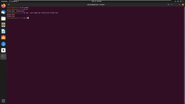 tar command in linux смотреть онлайн