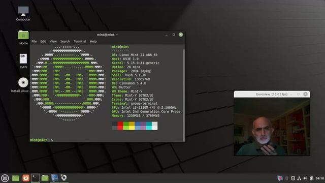 Linux Mint 21 Cinnamon смотреть онлайн